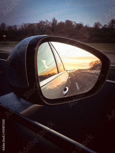 car on the road