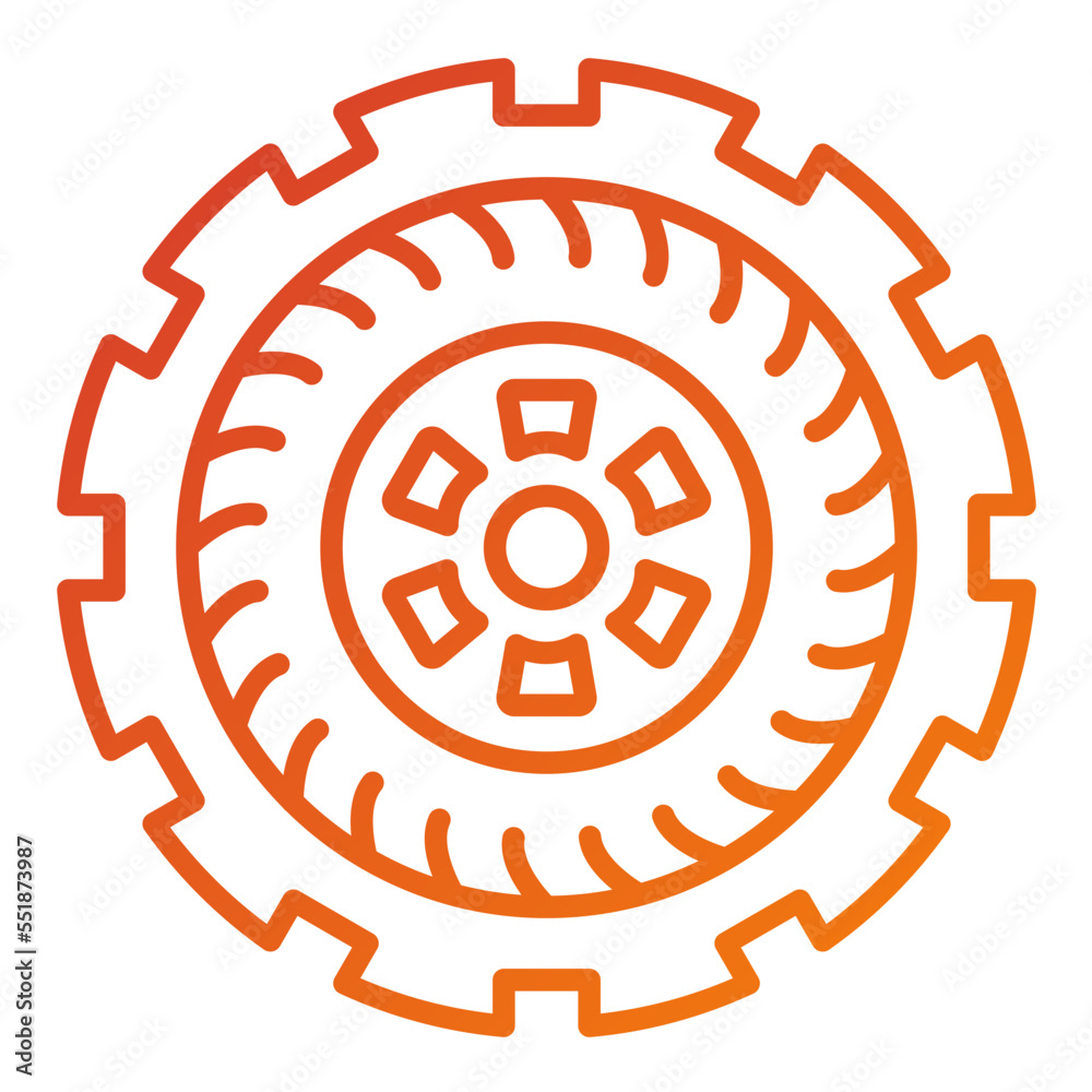 Tire Icon Style Tire Icon Style