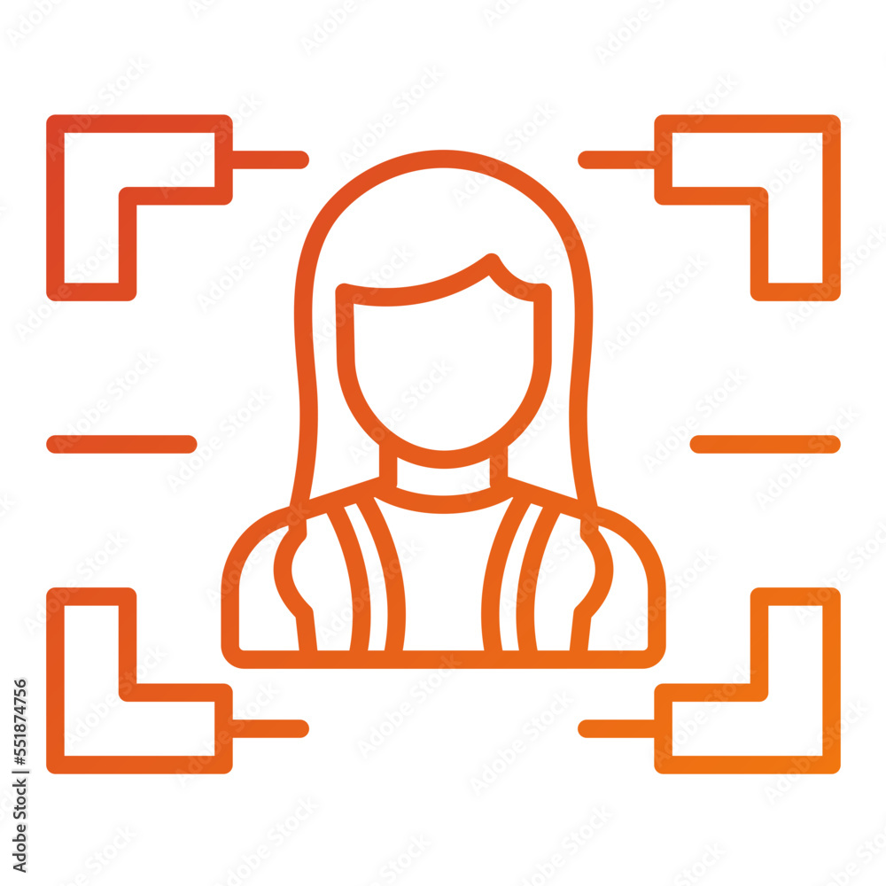 Obraz premium Camera Shot Icon Style