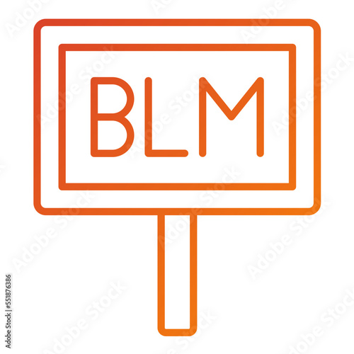 Black Lives Matter Icon Style