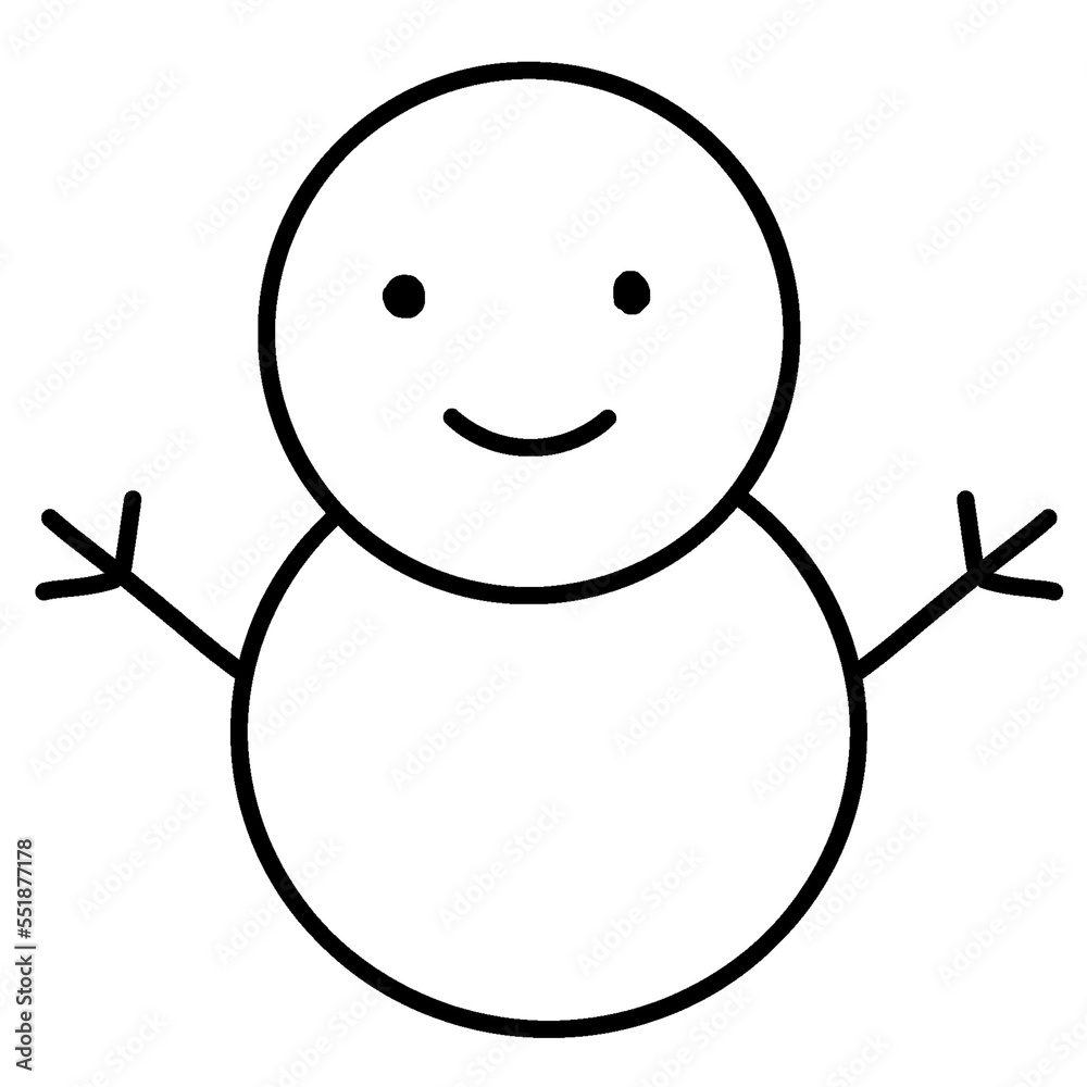 Fototapeta premium snowman