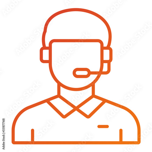 Customer Service Icon Style