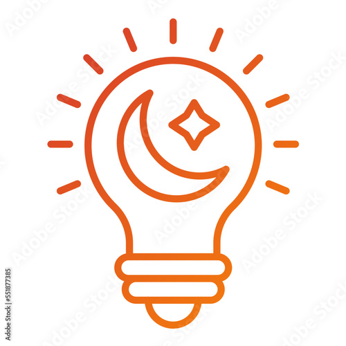 Night Light Icon Style