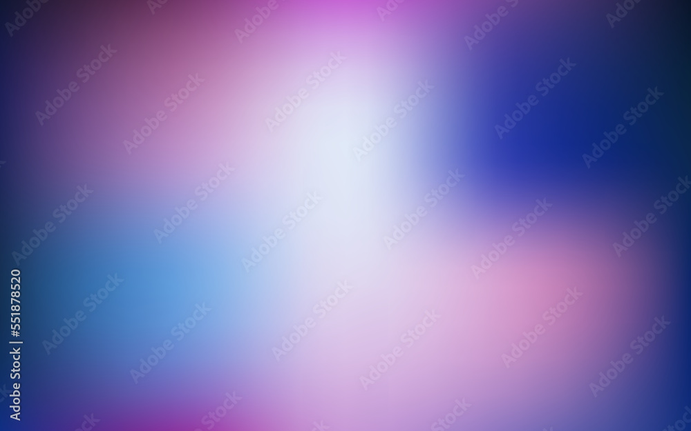 Light pink, blue vector blur pattern.