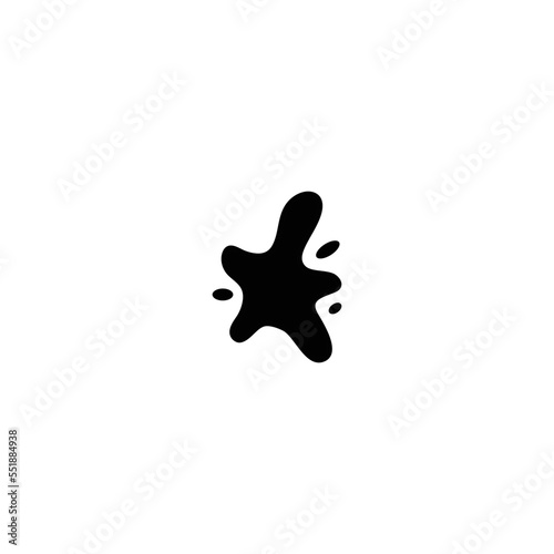 stain vector icon  dirty symbol