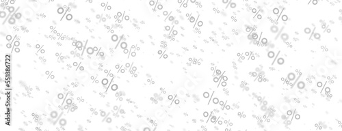 percent shopping digital in hand 3d.