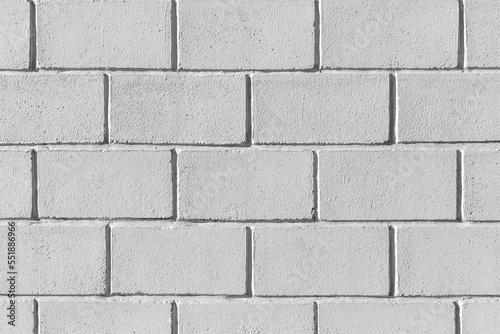 White grey paint wall brick blocks exterior facade texture background home abstract house
