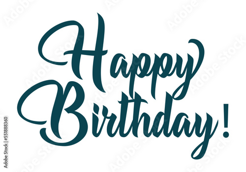 happy birthday card vector design