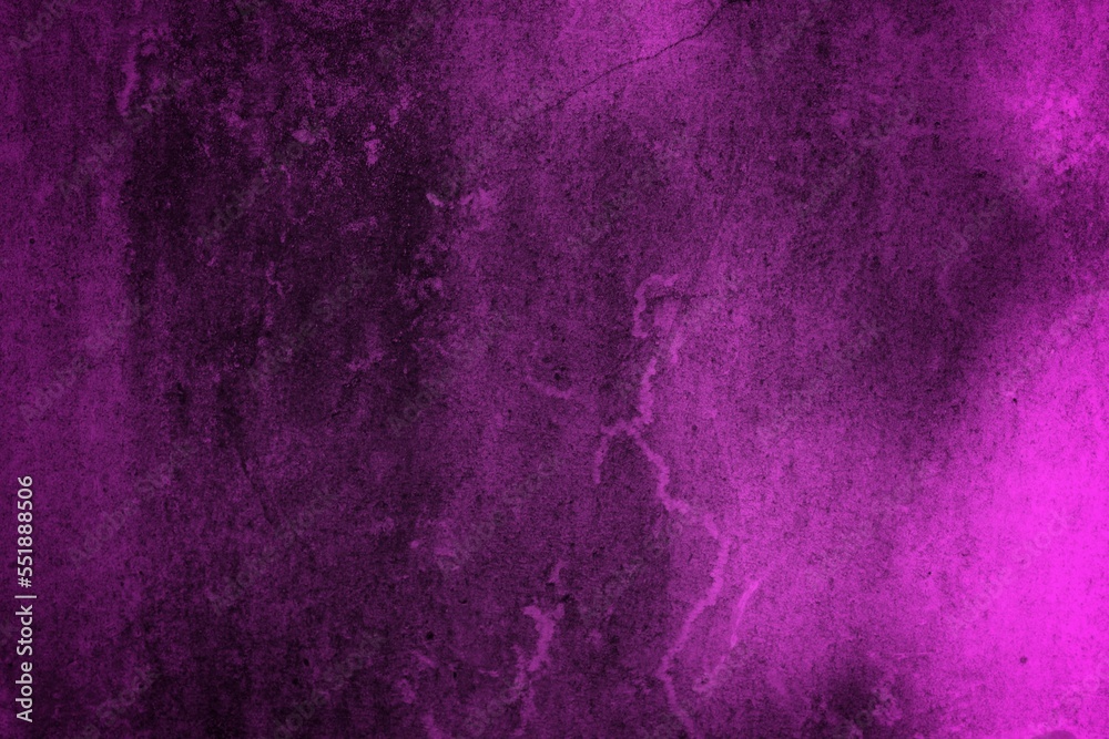 A textured purple concrete wall with a prominent vertical crack. A textured purple concrete wall with a prominent vertical crack.