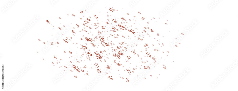 Obraz premium Percents