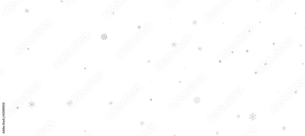 new year pattern. Christmas theme, golden openwork shiny snowflakes, star, 3D rendering.