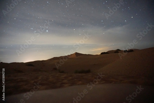 Photos Nuit etoilée dans le Sahara