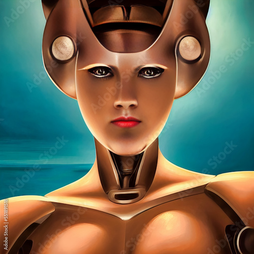 lady robot