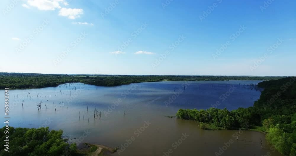 Aerial Lake Fort Smith Arkansas 4k Aerial Lake Fort Smith Arkansas 4k