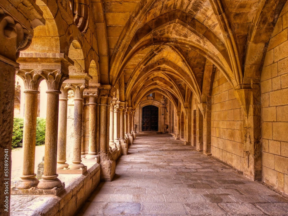 Vallbona de les Monges - Monestir claustre - L'Urgell