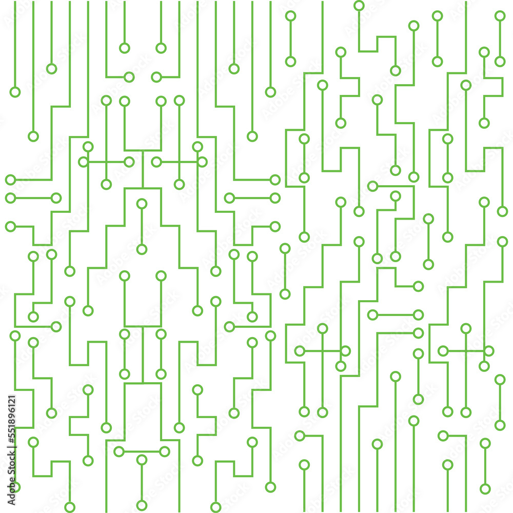 Green line and white background Green line and white background
