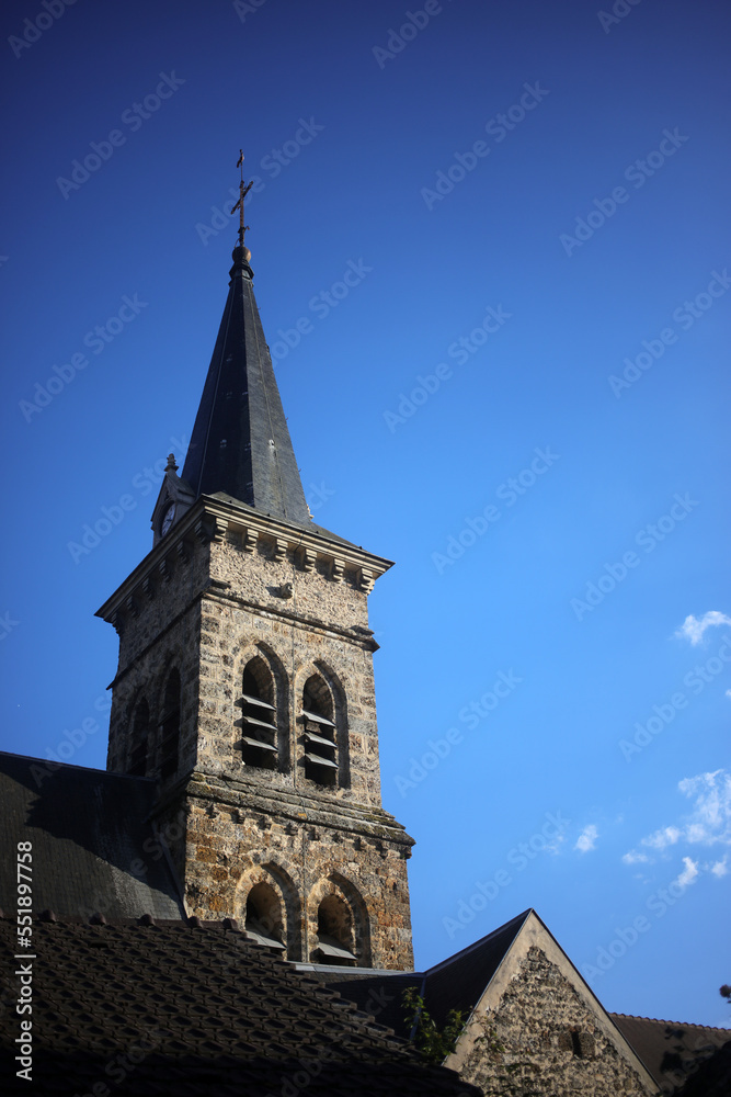 Church - Église Saint-Martin - Chevreuse - Yvelines - Ile-de-France - France
