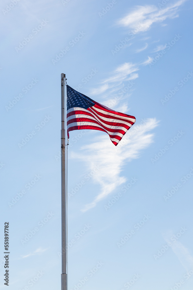 american flag waving in the wind american flag waving in the wind