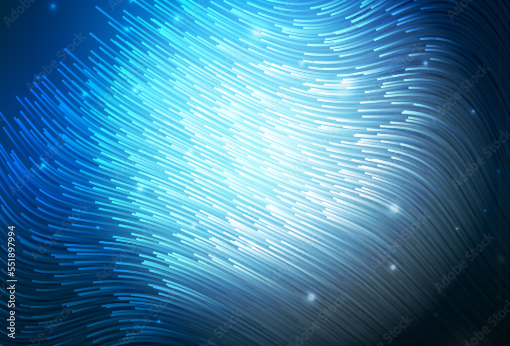 Dark BLUE vector texture with curved lines. Dark BLUE vector texture with curved lines.