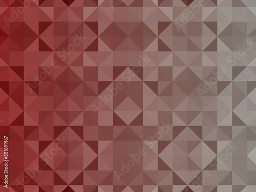 Fototapeta Naklejka Na Ścianę i Meble -  Dark red color. Geometric pattern of mosaic of large tiles of a minimalist design background, abstract colored texture, geometric shape.