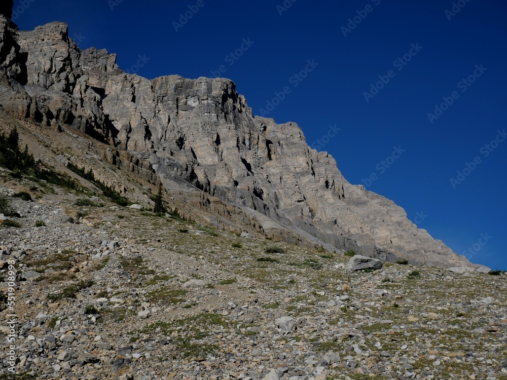 Landscape in the mountains