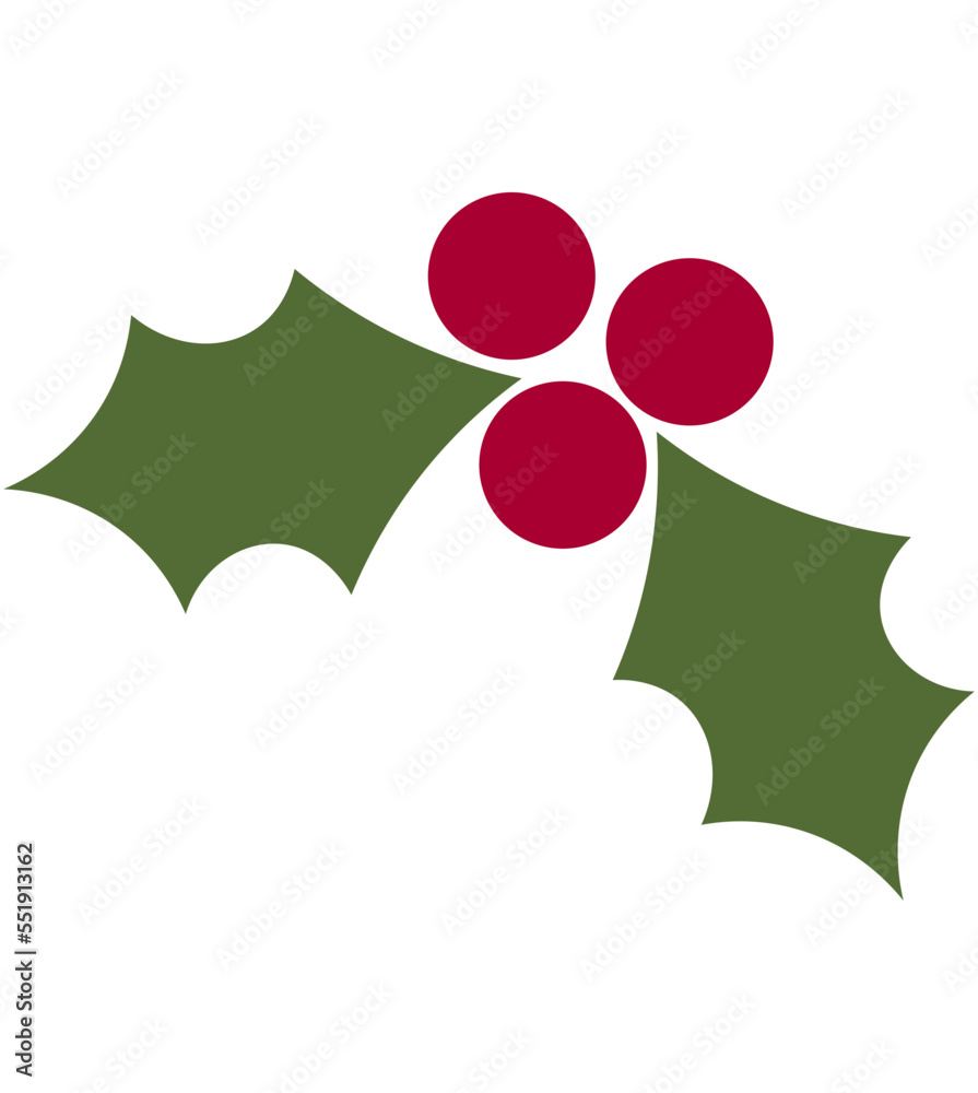 Cute Christmas Holiday Vector Set: Santa Claus, Mrs. Claus, Rudolph, Reindeer, Elves, Penguins, Snowman, Christmas Tree, Wreath, and more holiday elements