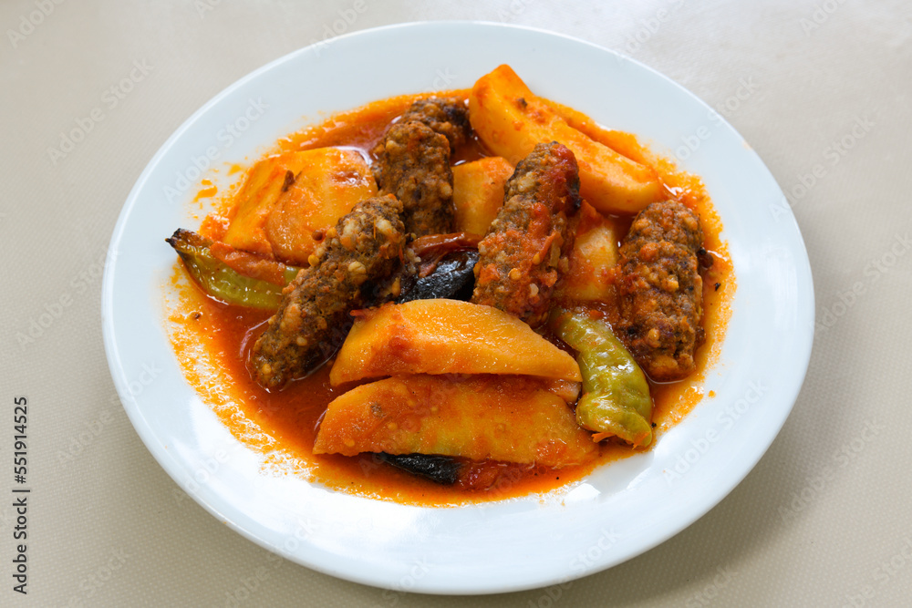 Eksili Kofte. Very nice izmir patties, potatoes, tomatoes and Turkish spices. Misket Izmir Kofte. Sulu Kofte. Fellah, ekmek arasi izgara kofte. Manisa, Akcaabat, Akhisar kofte. Delicious meat grilled Eksili Kofte. Very nice izmir patties, potatoes, tomatoes and Turkish spices. Misket Izmir Kofte. Sulu Kofte. Fellah, ekmek arasi izgara kofte. Manisa, Akcaabat, Akhisar kofte. Delicious meat grilled