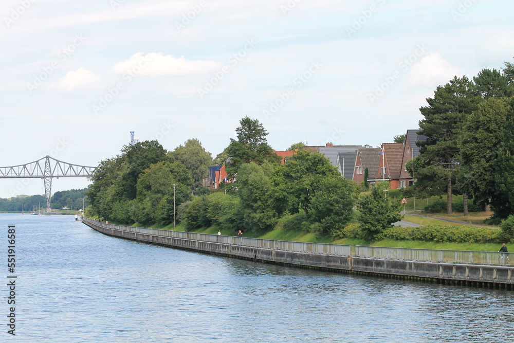Kiel Canal in Germany.