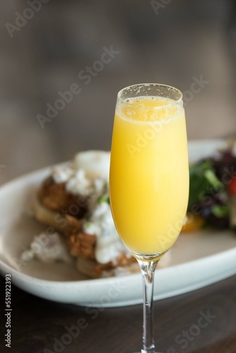 Mimosa and brunch