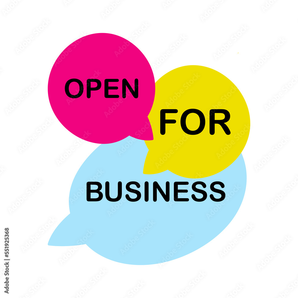 All the best. Beautiful illustration with three multicolored bubbles