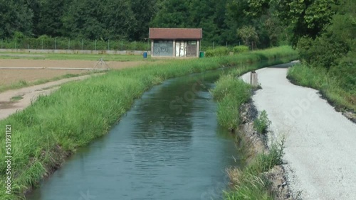 Canale Villoresi, near Gessate (Italy)