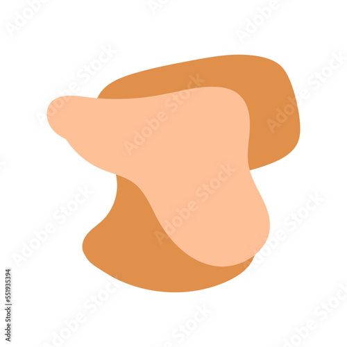 Organic Blob Shape Element