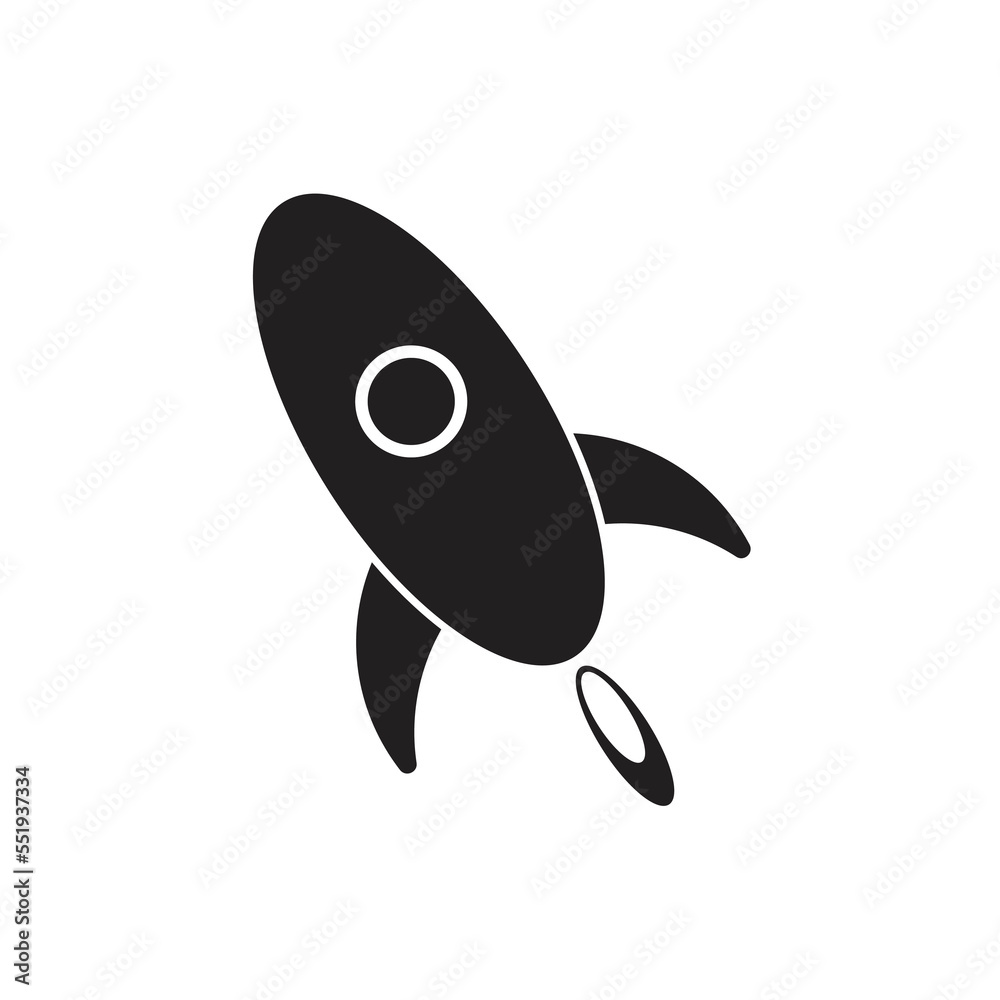 roket icon Stock Vector | Adobe Stock