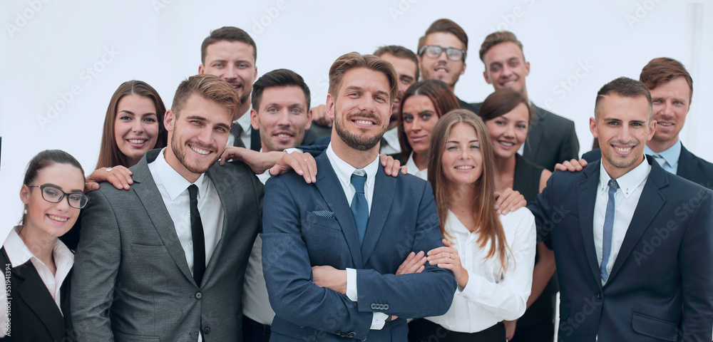 large business team of professionals. large business team of professionals.