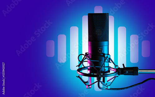 Professional studio microph...