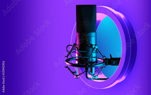 Mike for podcasts. Professi...