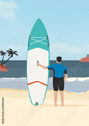 Sunny Surf Day 