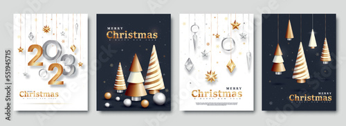 Christmas poster set