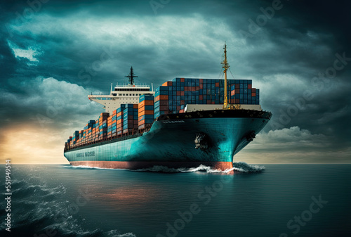 Services provided by container ships to business and industry for the export and import of cargo. Generative AI
