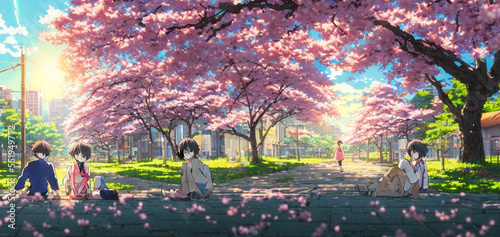 Cherry Blossom in Spring Season © Sadako 