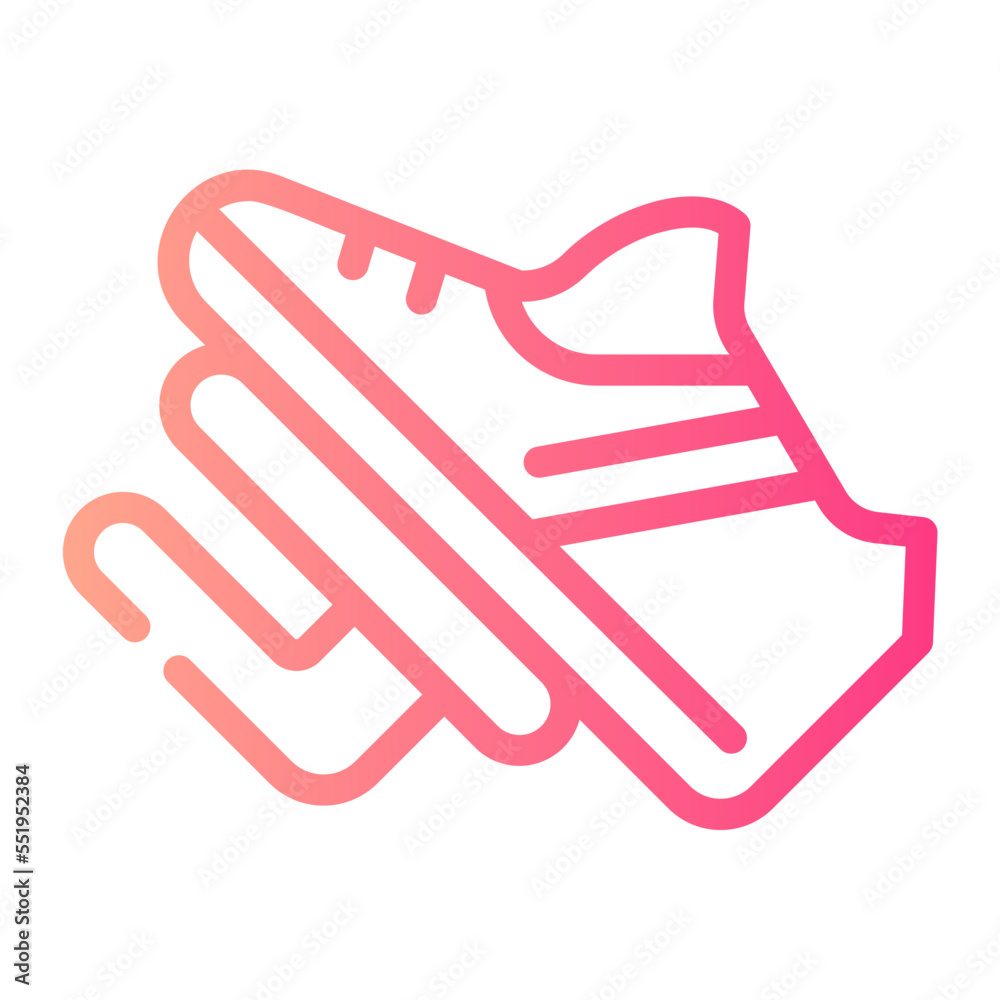 pedals gradient icon