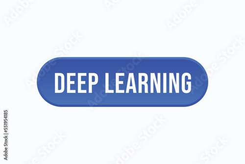 deep learning vectors. sign  label speech bubble deep learning
