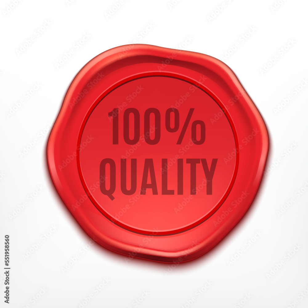 Red wax seal Red wax seal