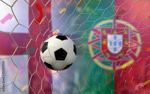 Football Cup competition between the national England and national Portuguese.