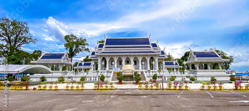 Wat Kaew Korawaram temple in Krabi town, Thailand photo