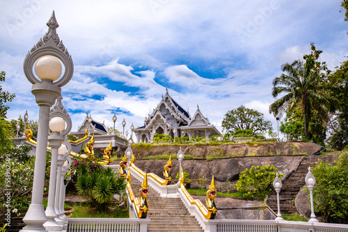 Wat Kaew Korawaram temple in Krabi town, Thailand photo