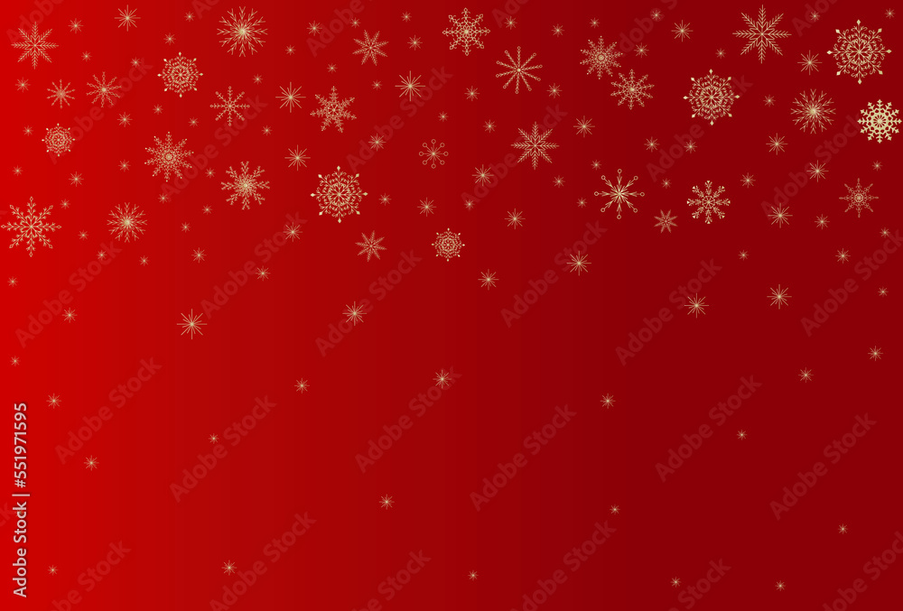 Winter holiday background with snow and flying snowflakes. For greeting cards, layouts, backgrounds, invitations