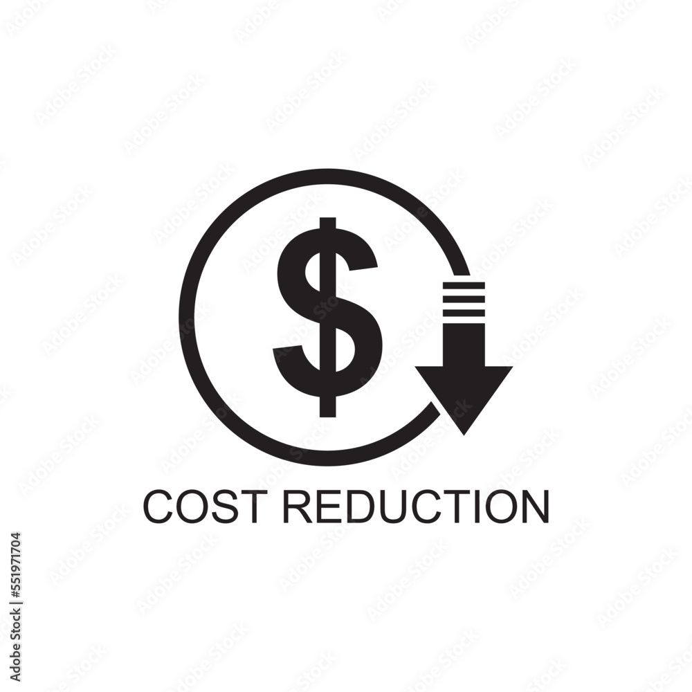 cost reduction icon , business icon cost reduction icon , business icon