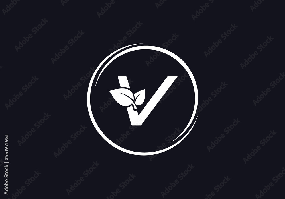 Green leaf circle logo and Eco nature business symbol design with the ...