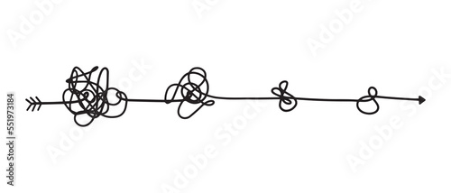 hand drawn of tangle scrawl sketch. Abstract scribble, Vector illustration.